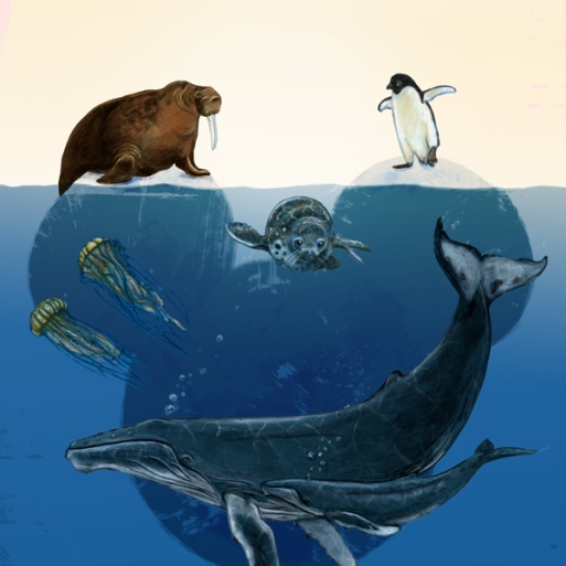 A poster mock-up for Disney Oceans